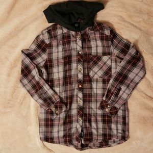 Tentree Hooded Flanel